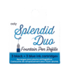 Splendid Duo Fountain Pens Refills 3 Black 3 Blue.png