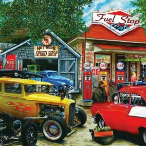 Springbok Hot Rod Cafe 1000 Piece Puzzle 19793 Borrego Outfitters