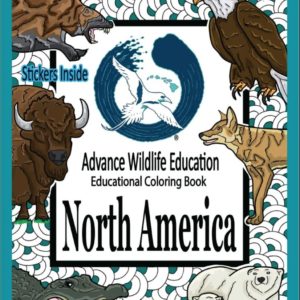 Sunbelt Publications Advance Wildlife Education North America Coloring Book 3952 Borrego Outfitters