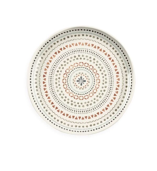 Tar Hong Melamine Desert Mandala Salad Plate 16556 Borrego Outfitters