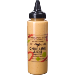 Terrapin Ridge Farms Chile Lime Aioli Squeeze Garnishing Squeeze Sauce 6456 Borrego Outfitters 1.png