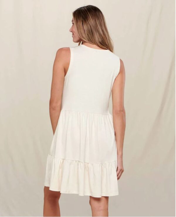 Toad Co Marley Tiered Sleeveless Dress Salt 1782308 Borrego Outfitters