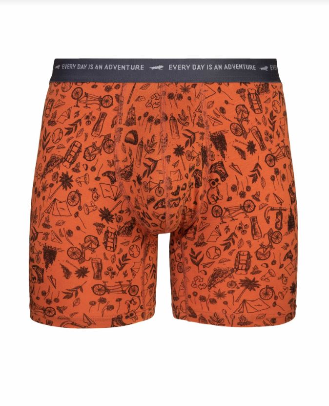 Toad Co Mens Boxer Brief Sketch Print T2202001.1 Borrego Outfitters