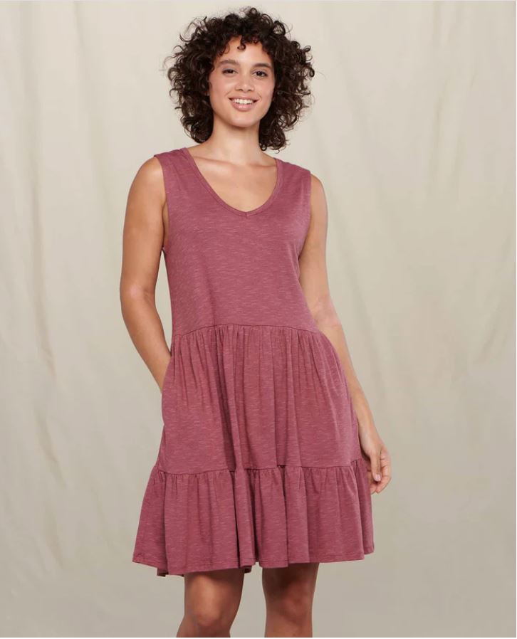 Toad Co Marley Tiered Sleeveless Dress Wild Ginger 1782308 Borrego Outfitters 3.jpg