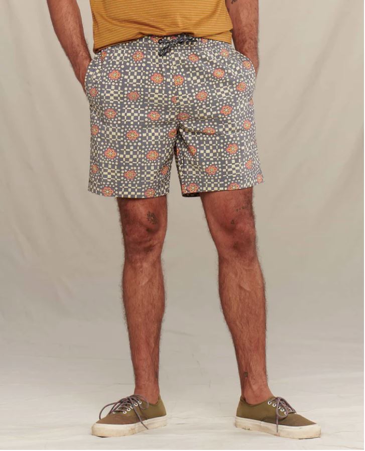 Toad Co Mens Boundless Pull On Short Straw Geo Flower 2312001 Borrego Outfitters 1.jpg