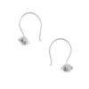 Tomas Banded Herkimer Diamond Hooks Silver 70568 Borrego Outfitters