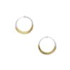 Tomas Gold Dipped Hammered Hoops Small 70775 Borrego Outfitters